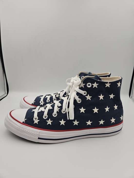 Converse Other - Converse High-Top Star Canvas Sneakers - Navy & White